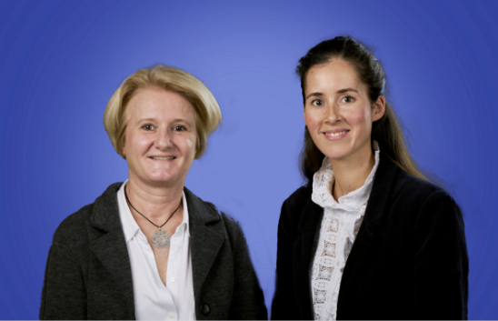 Lucie Adenot et Marguerite de Thoré